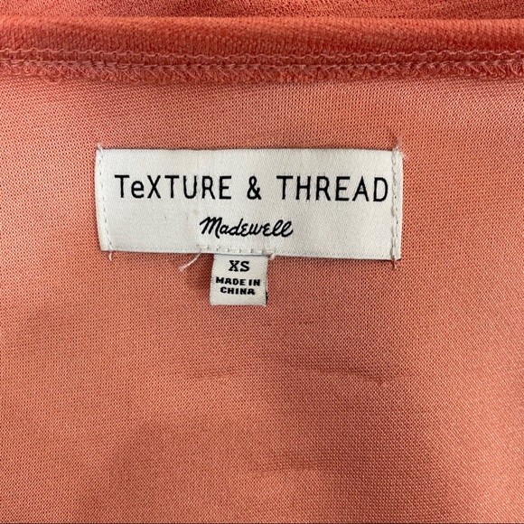 Madewell Texture & Thread Crepe True Wrap Top - Picture 5 of 7
